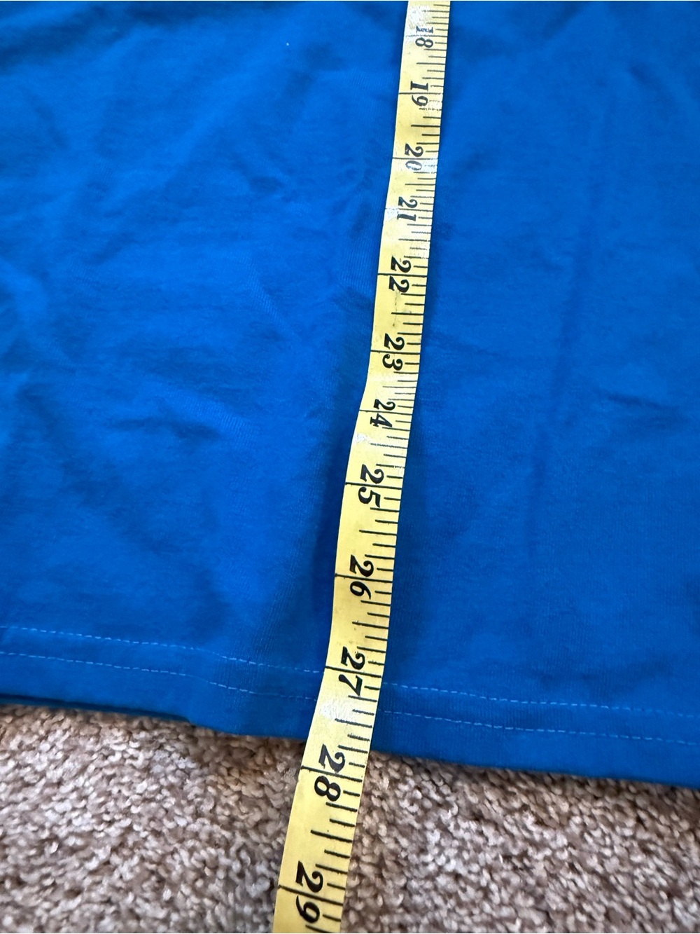 Carhartt Royal Blue Long Sleeve Tee - Picture 6 of 6